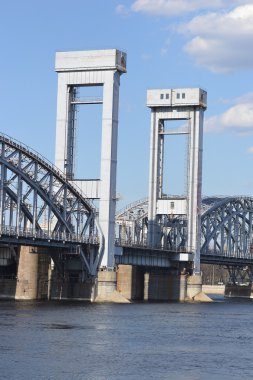 Finlandiya demiryolu Köprüsü güneşli bir gün