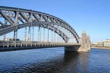 büyük peter bridge, st petersburg