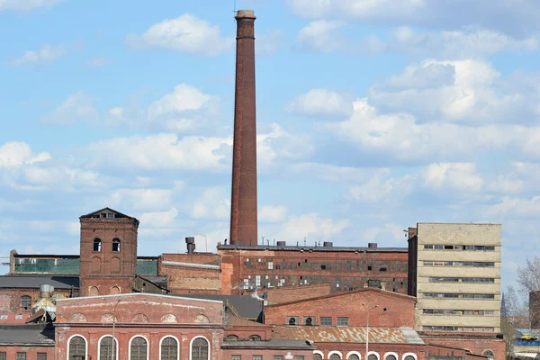 Staré tovární budovy, st.petersburg — Stock fotografie