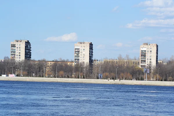 October embankment, St.Petersburg — Stock Photo, Image