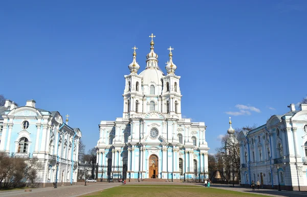 Smolny katedral — Stockfoto