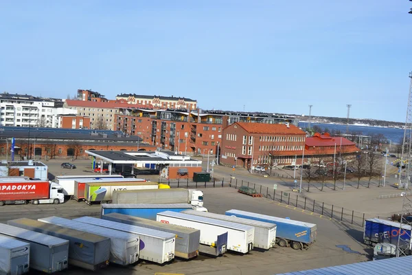 Hamn i Helsingfors — Stockfoto