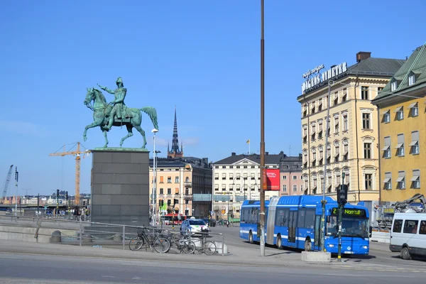 Staré město ve stockholmu — Stock fotografie