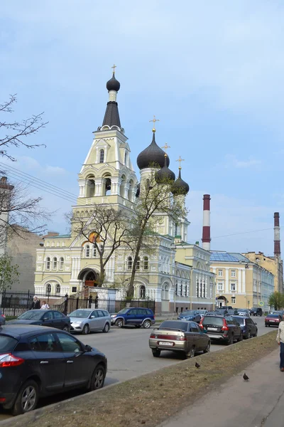 Via nel centro di San Pietroburgo — Foto Stock