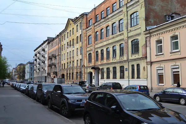 Via nel centro di San Pietroburgo — Foto Stock