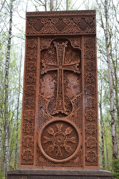 Kriegerdenkmal auf Sinjavino-Höhen — Stockfoto