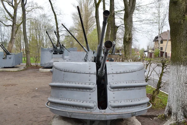 Militaire wapens in schlusselburg — Stockfoto