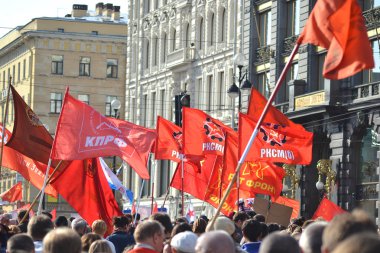 zafer günü komünist gösteri