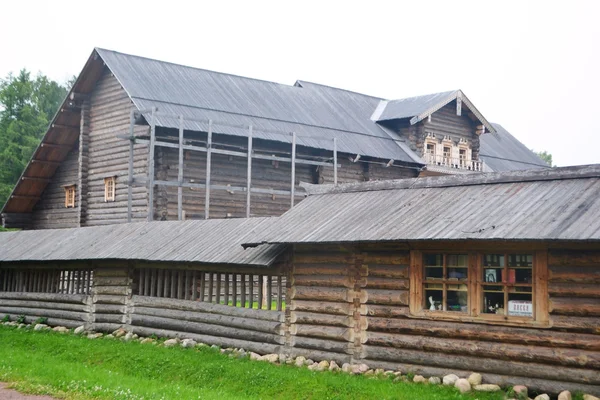 Construcción de madera antigua — Foto de Stock