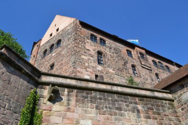 nuremberg Kalesi Bavyera Almanya