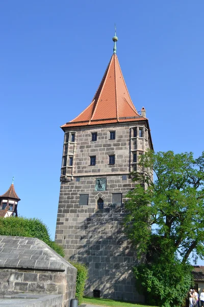 Castle Nürnberg Bayern Tyskland — Stockfoto