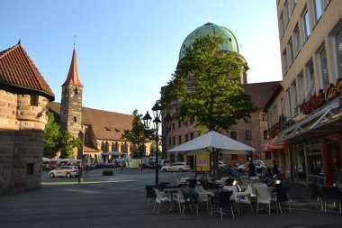 Nürnberg'deki sokak