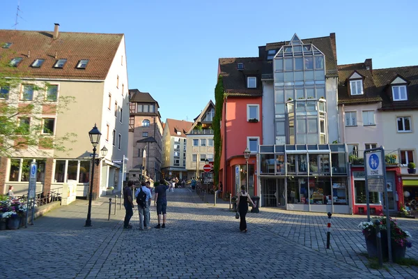 Οδός στη Νυρεμβέργη — Φωτογραφία Αρχείου