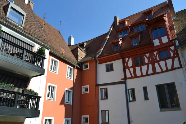 Hus i Nürnbergs centrum — Stockfoto