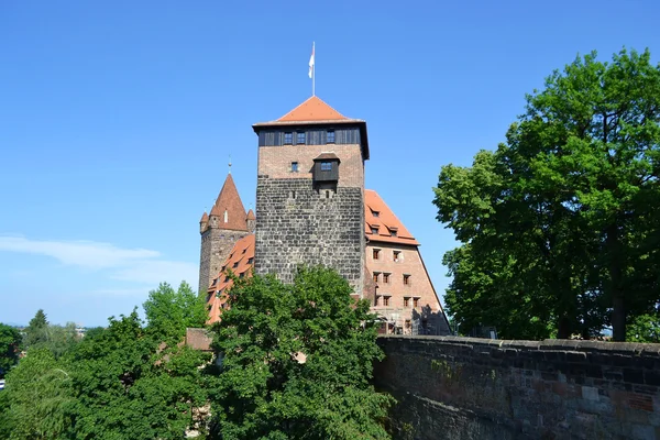 Kaiserburg slott — Stockfoto