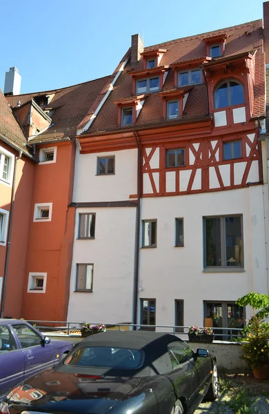 Haus im Zentrum von Nürnberg — Stockfoto