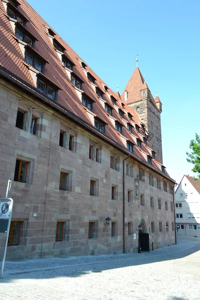 House in center of Nuremberg — Stock Photo, Image