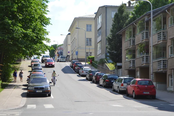 Street in Lappeenranta — Stock Photo, Image