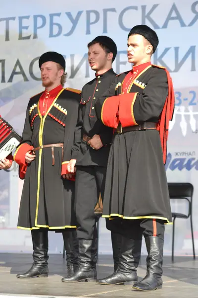 コサックの合唱団の声明 — ストック写真