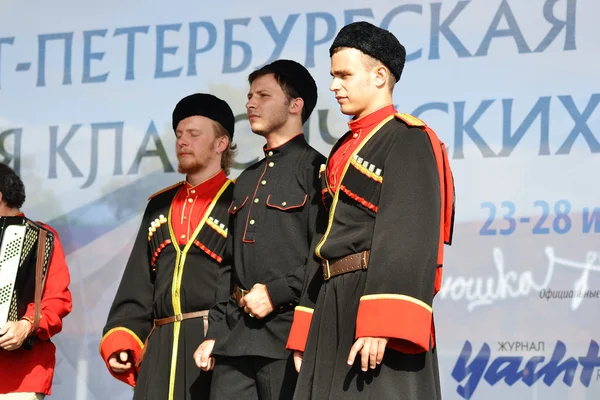 Statement by the Cossack Choir — Stock Photo, Image