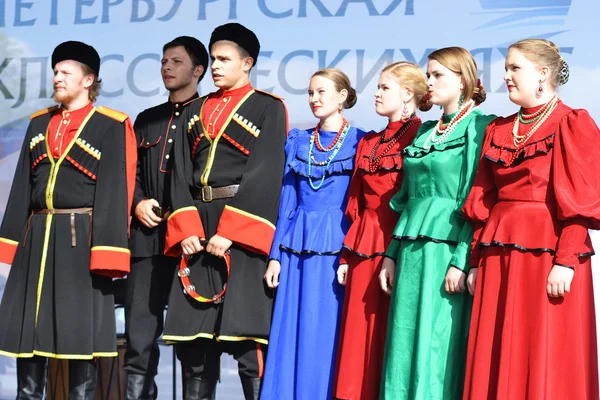 Statement by the Cossack Choir — Stock Photo, Image