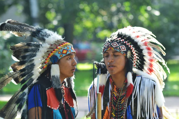 Concert of Indian ensemble — Stock Photo, Image