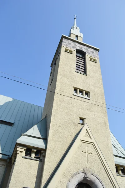 Lutherska kyrkan i zelenogorsk — Stockfoto