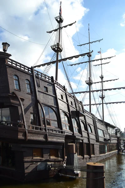 Big sailing-ship in St.Petersburg — Stock Photo, Image