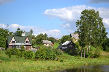 geleneksel Rus Köyü