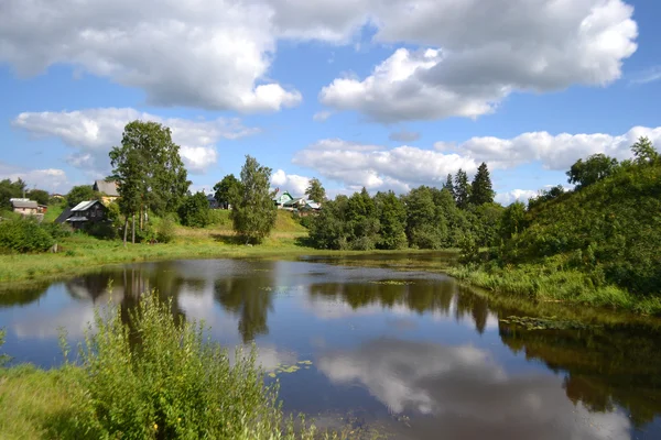 Lago e foresta — Foto Stock