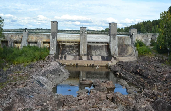 Imatra vodní elektrárna. — Stock fotografie