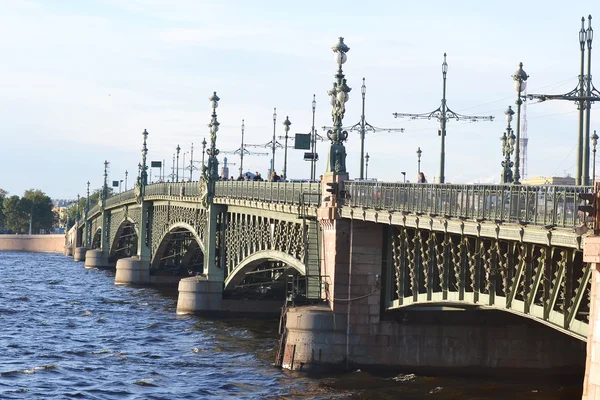 Троїцький міст в Санкт-Петербурзі — стокове фото