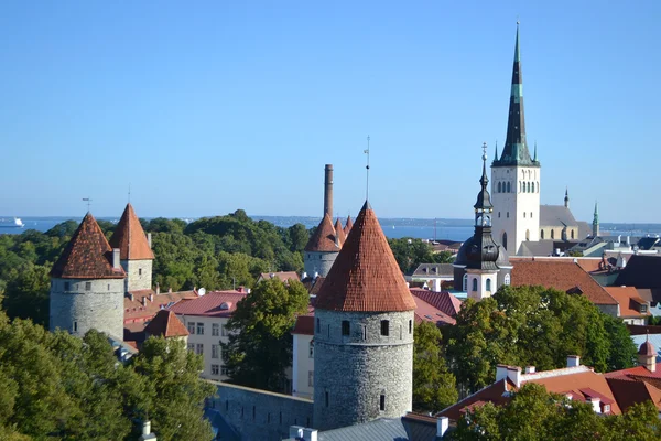 Oude binnenstad van Tallinn — Stockfoto