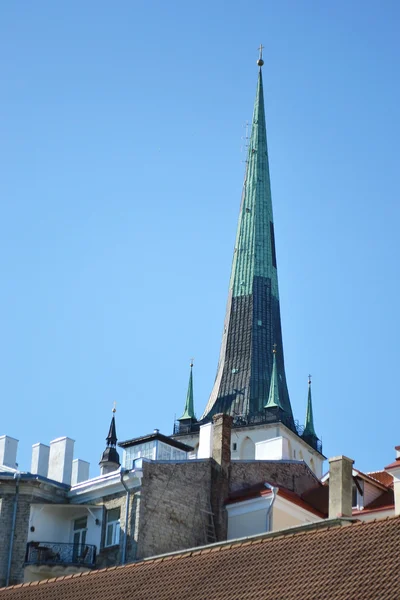 Tallinn medieval churh — Stock Photo, Image