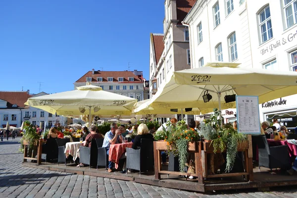 Stadtcafé — Stockfoto