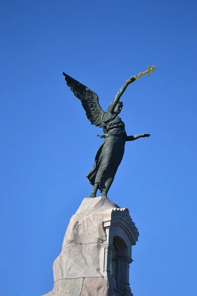 Monumento Angelo nero — Foto Stock