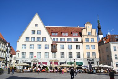 sokak eski Tallinn şehir