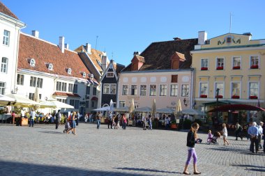 sokak eski Tallinn şehir