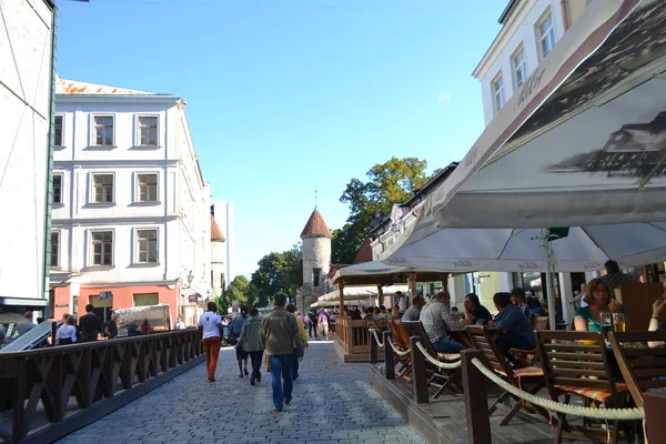 Staden café — Stockfoto