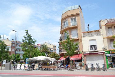 Calella, costa brava beach.