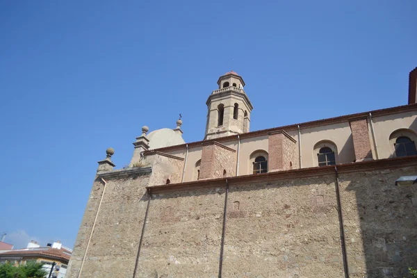 Gamla kyrkan i calella. — Stockfoto