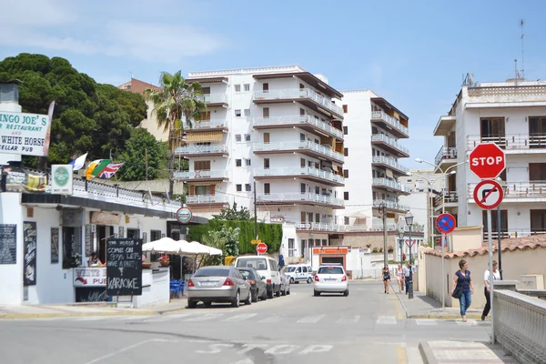 Praia Calella, Costa-Brava . — Fotografia de Stock