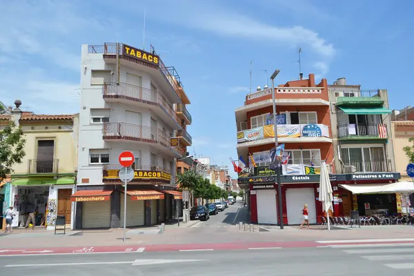 Calella, Costa-Brava beach. — Stockfoto