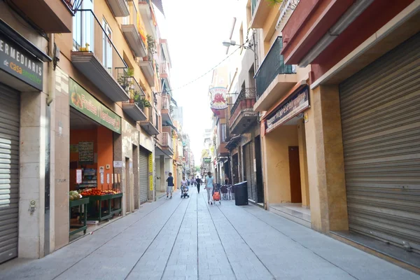 Calella, Strand von Costa Brava. — Stockfoto