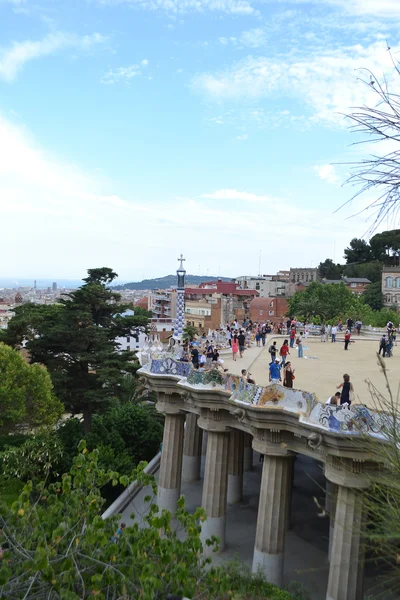 Park Guell. Barcelona — Stok fotoğraf