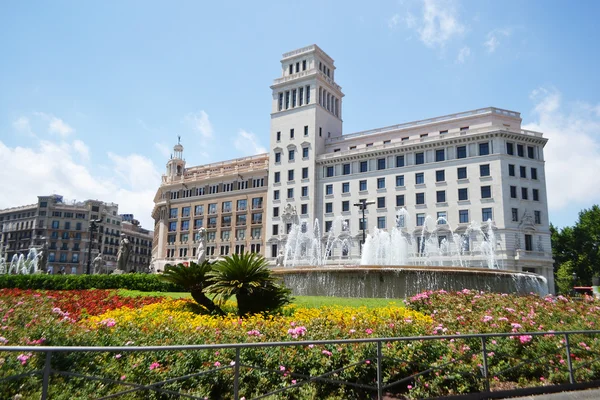 Plaza Catalunya — Zdjęcie stockowe