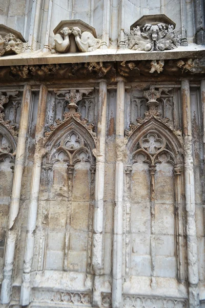 Fragment av katedralen i girona. — Stockfoto