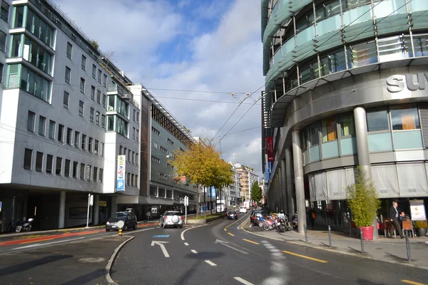 Calle en Lucerna, Suiza . —  Fotos de Stock