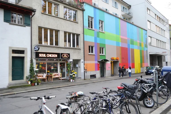 Strasse in Luzern, Schweiz. — Stockfoto