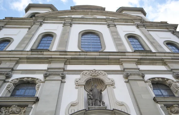 Jesuit kyrkan i Luzern — Stockfoto